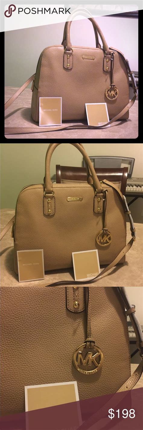 michael kors sandrine lg satchel leather|Michael Kors handbags.